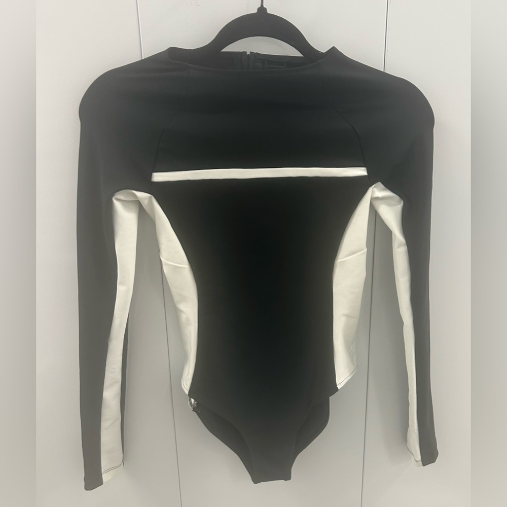 Hurley Color-Block Moderate Bodysuit, Size XS